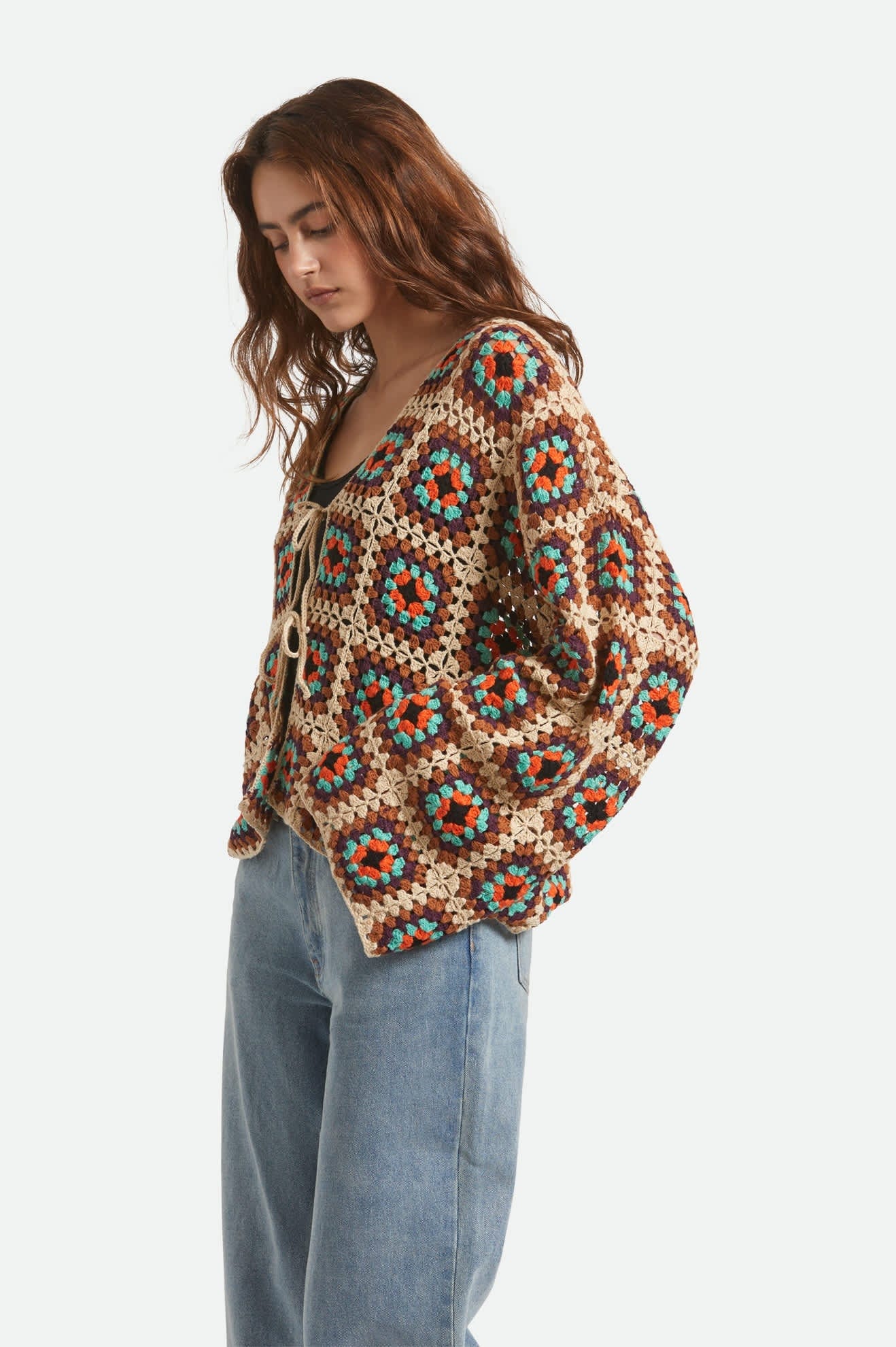 Crochet Knit Kimono - Image 3