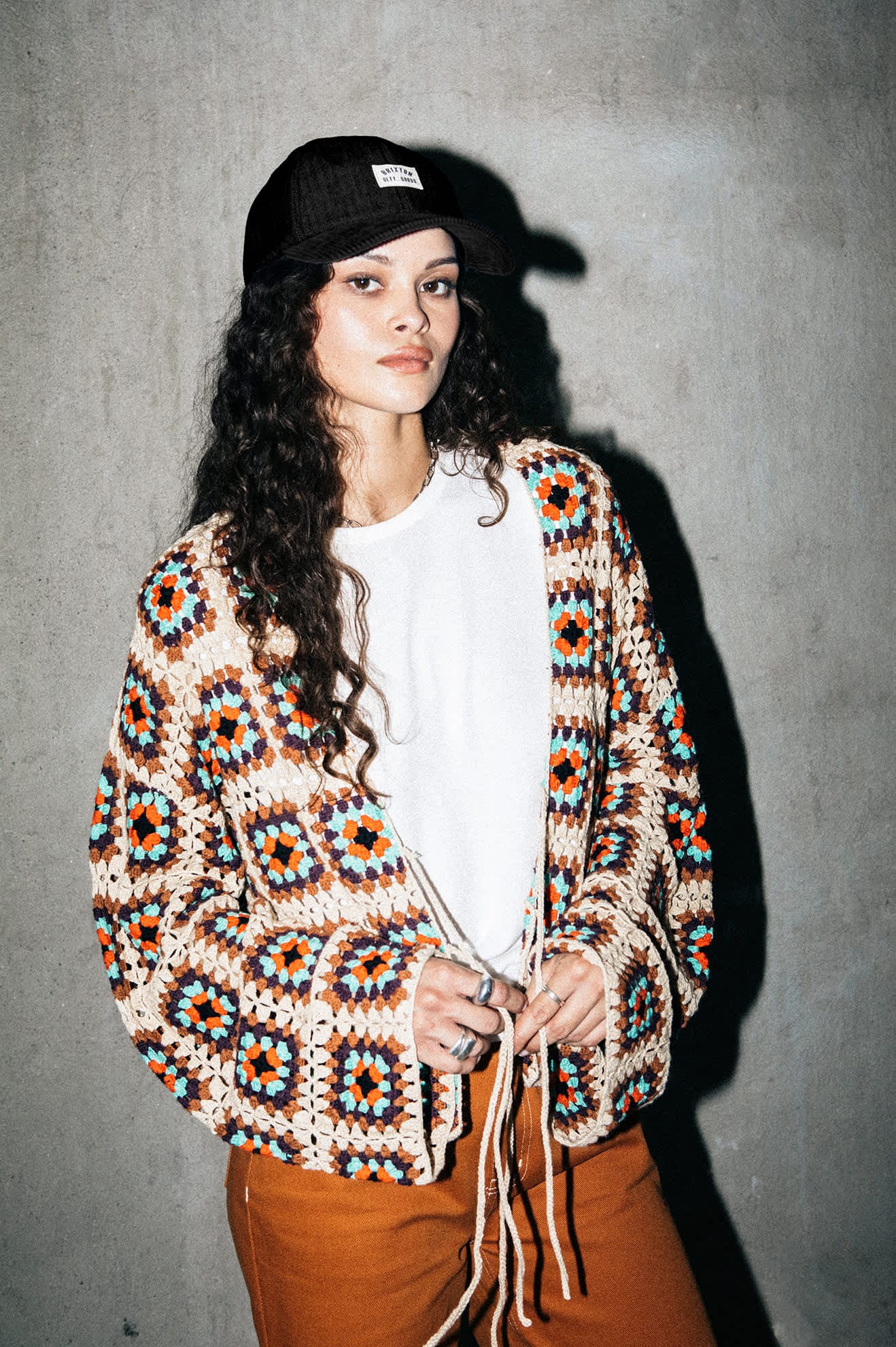 Crochet Knit Kimono - Image 5