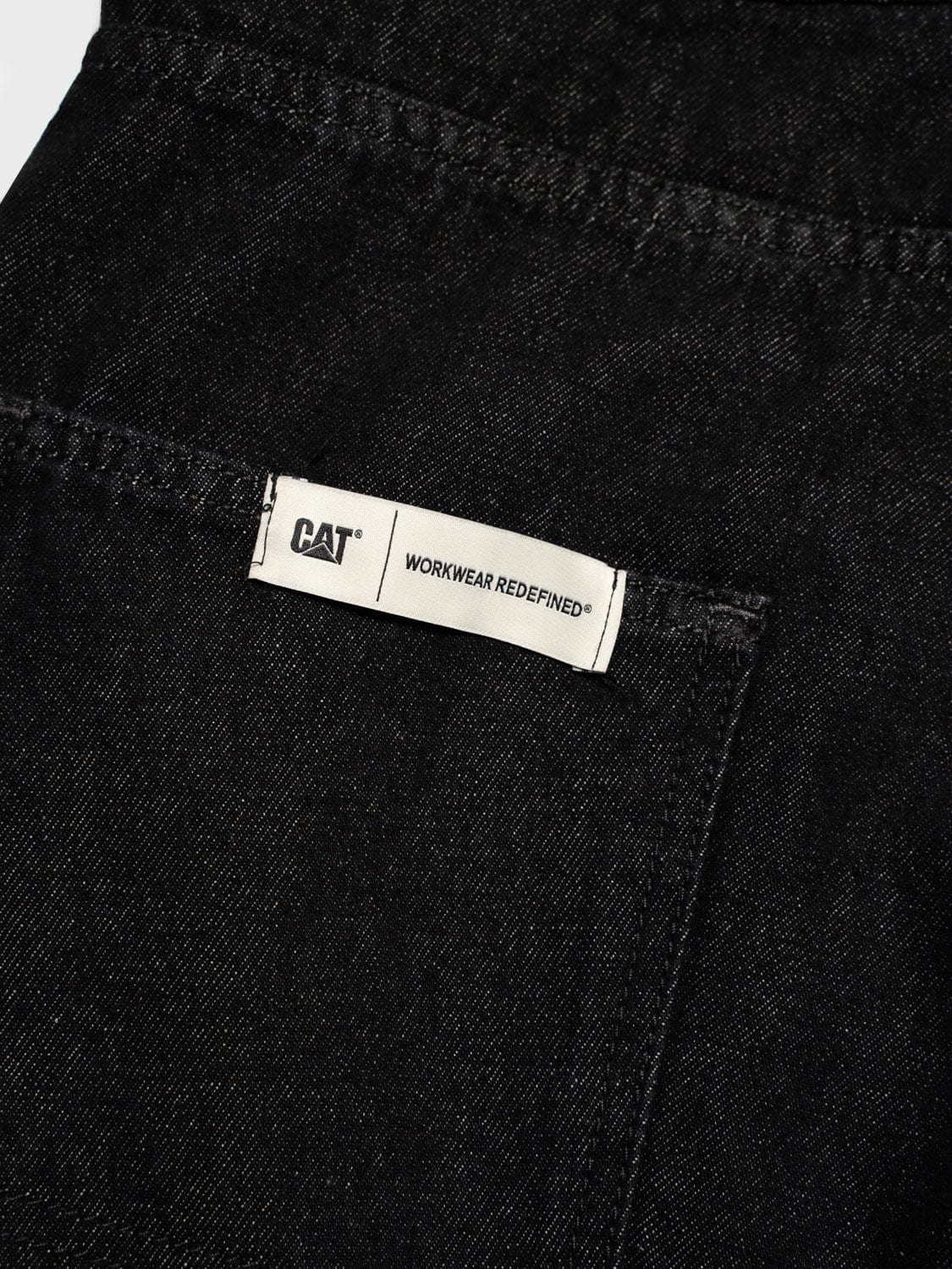 Black Denim 5 Pkt Pant - Image 5