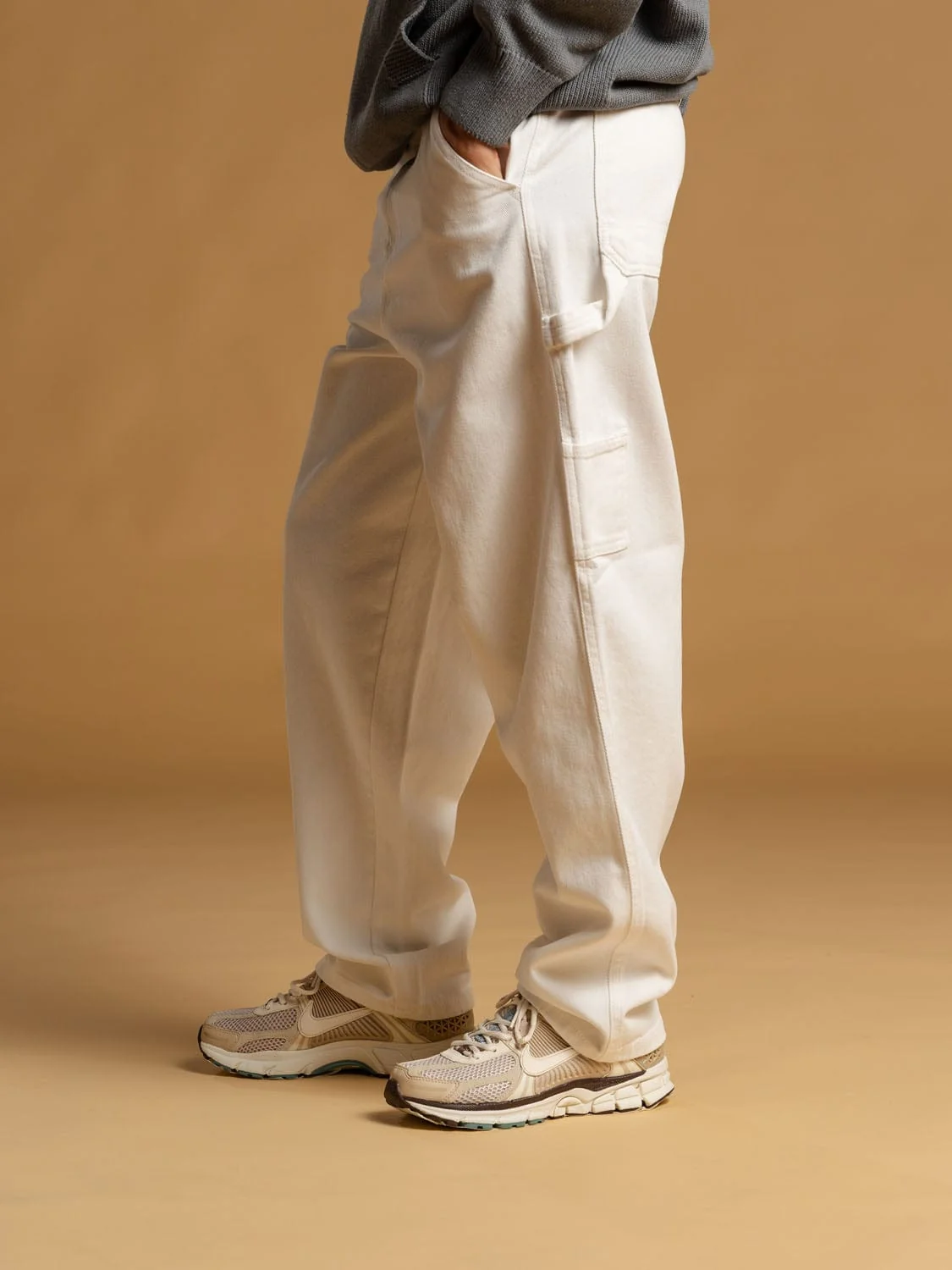 Bull Denim Painter Pant With Contrast Stitch - Image 6