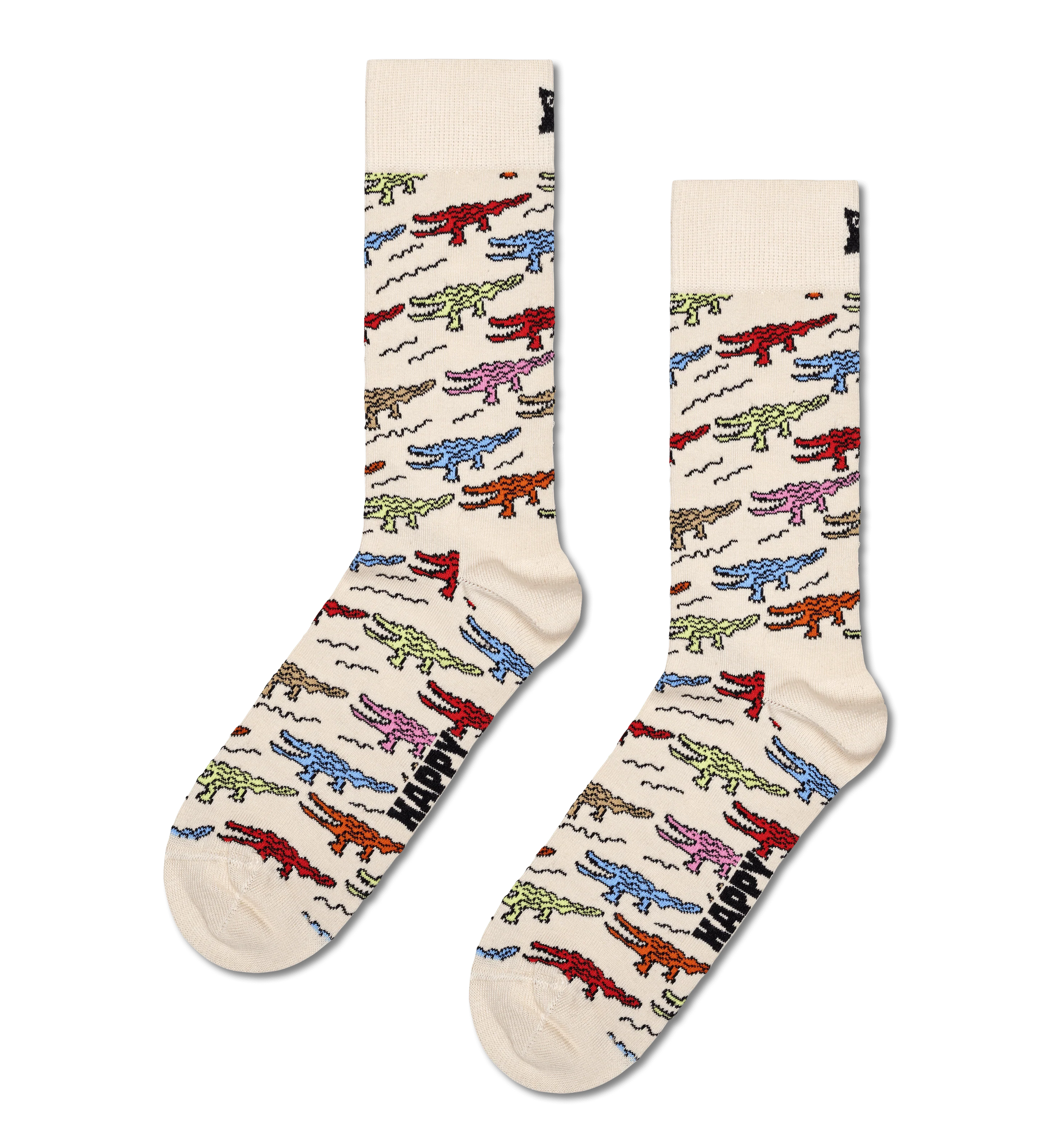 CROCODILE SOCK BEIGE