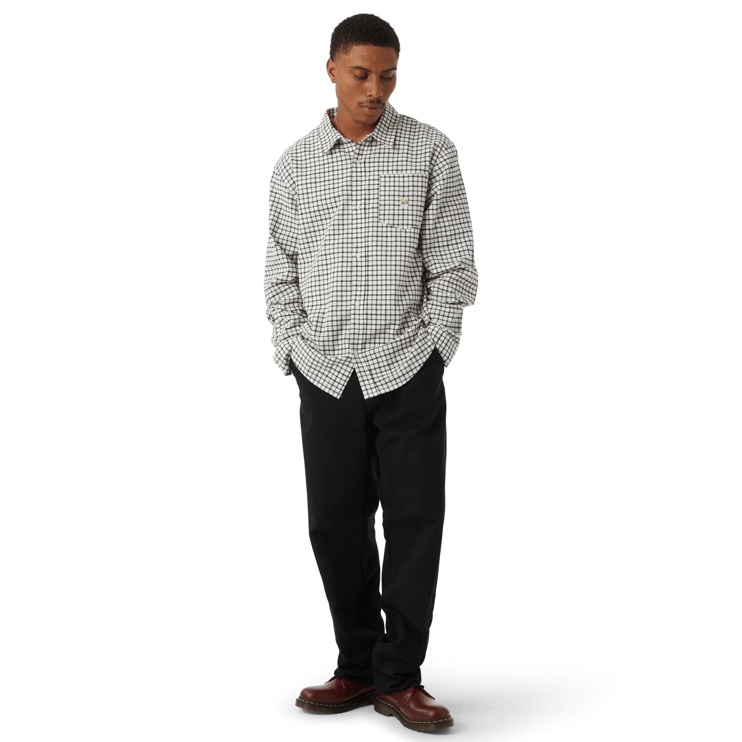 Echo Oxford Plaid Shirt - Image 4