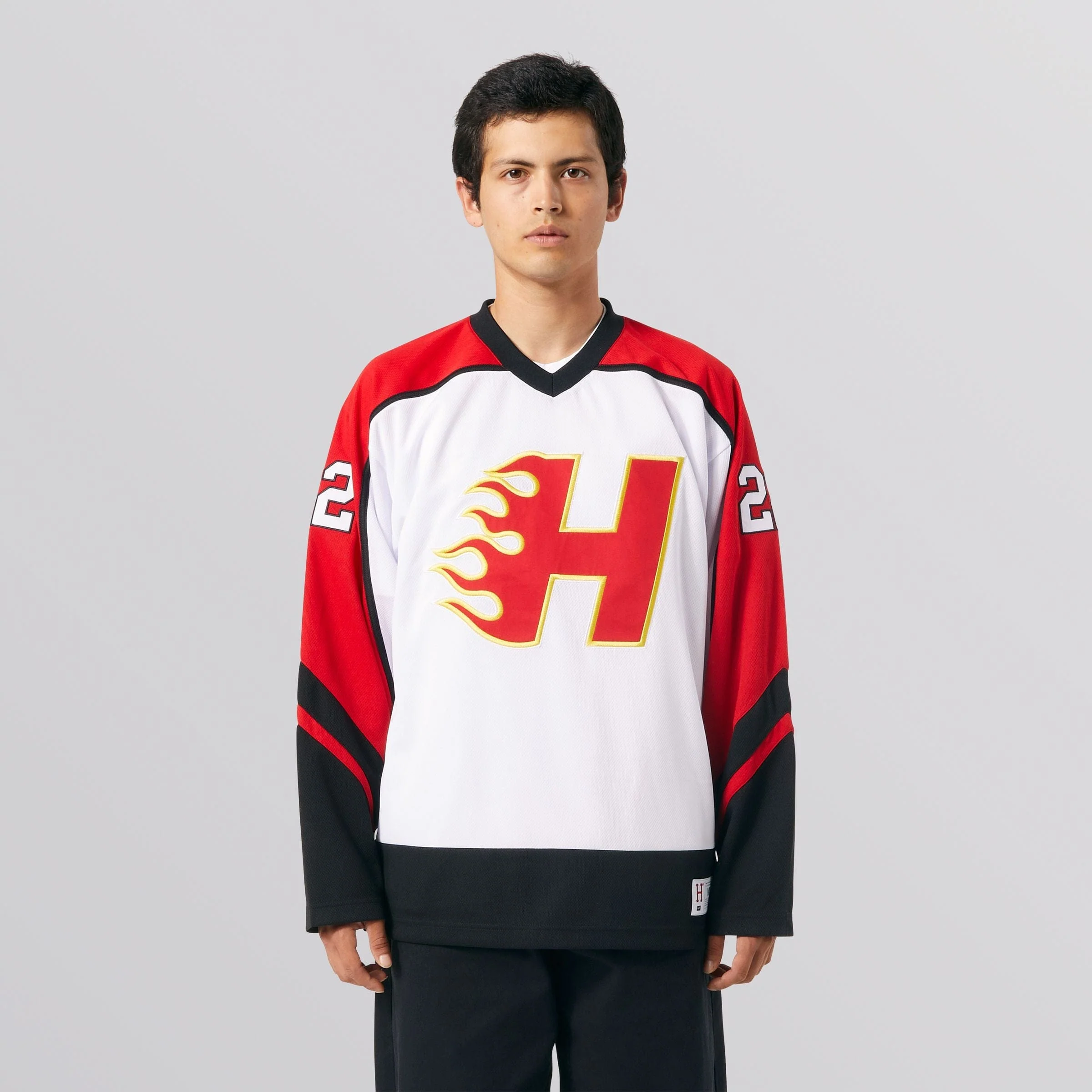 ENFORCER HOCKEY JERSEY - WHITE - Image 2