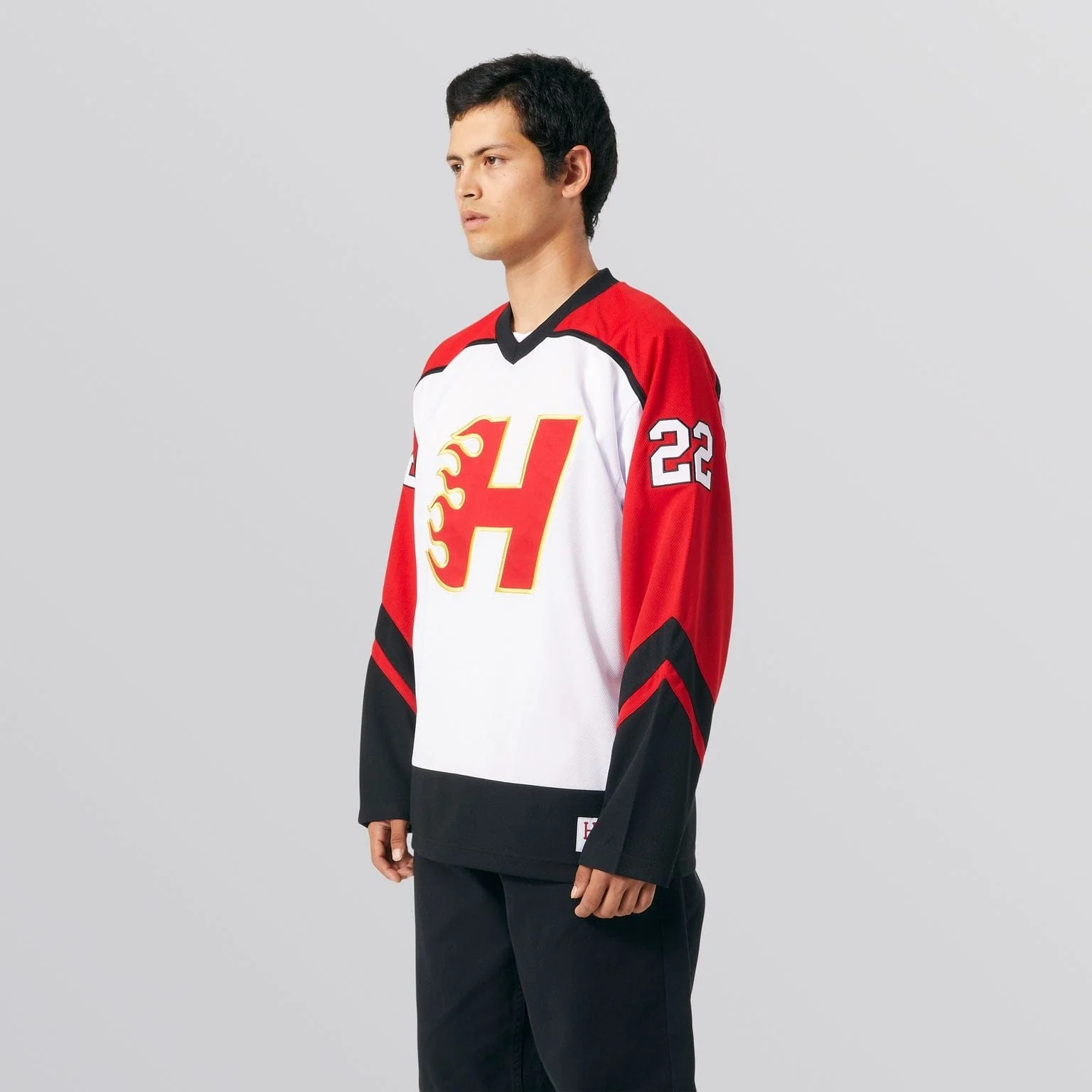 ENFORCER HOCKEY JERSEY - WHITE - Image 4