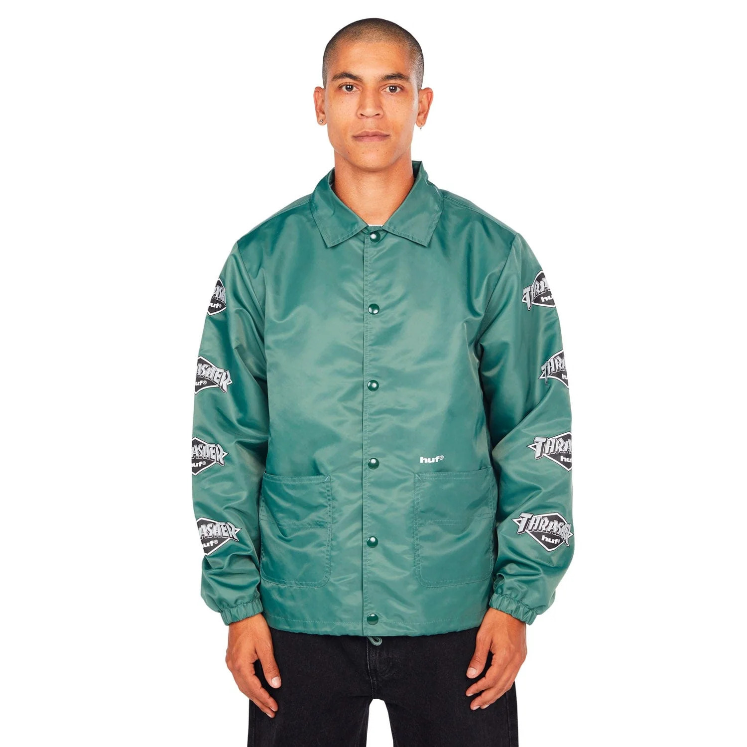 Huf X Thrasher Logo Jacket - Image 4