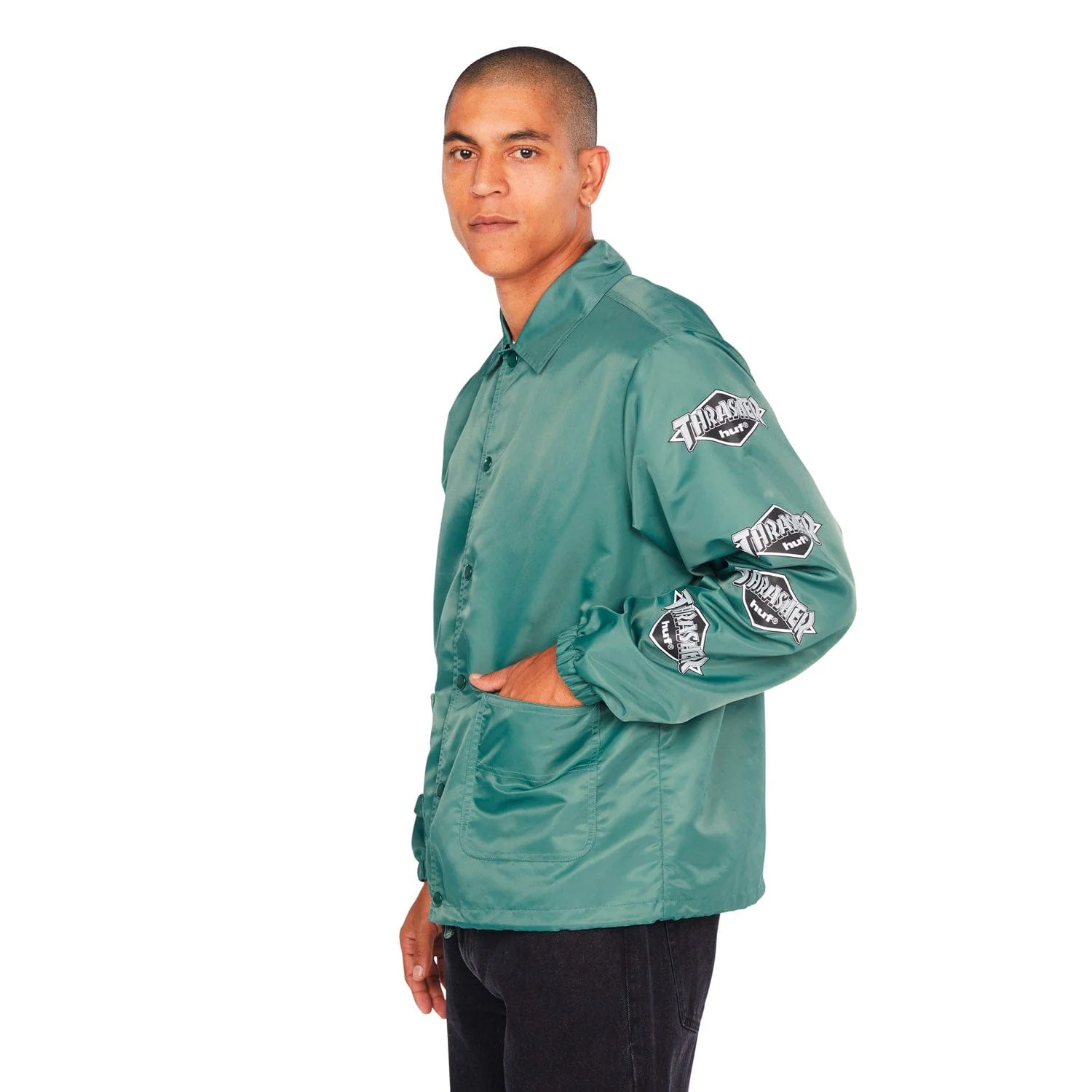 Huf X Thrasher Logo Jacket - Image 7