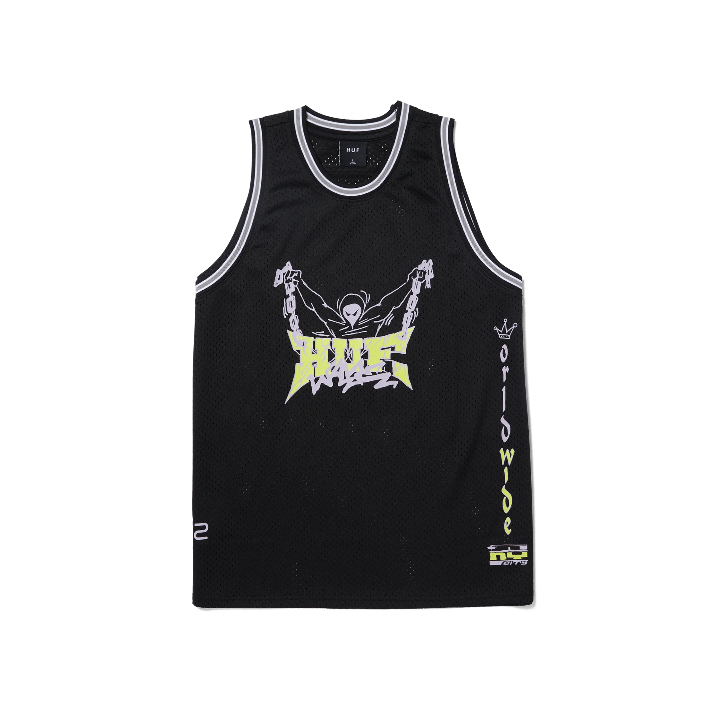 Zine Mesh Basketball Jersey