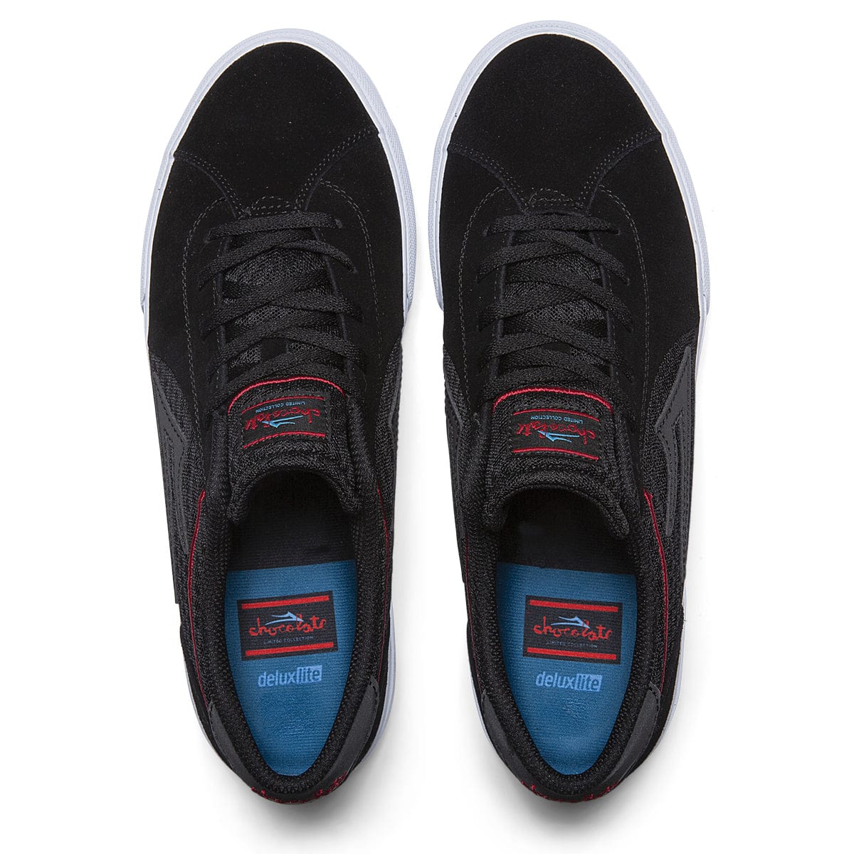 Flaco II Black/red Suede - Image 7