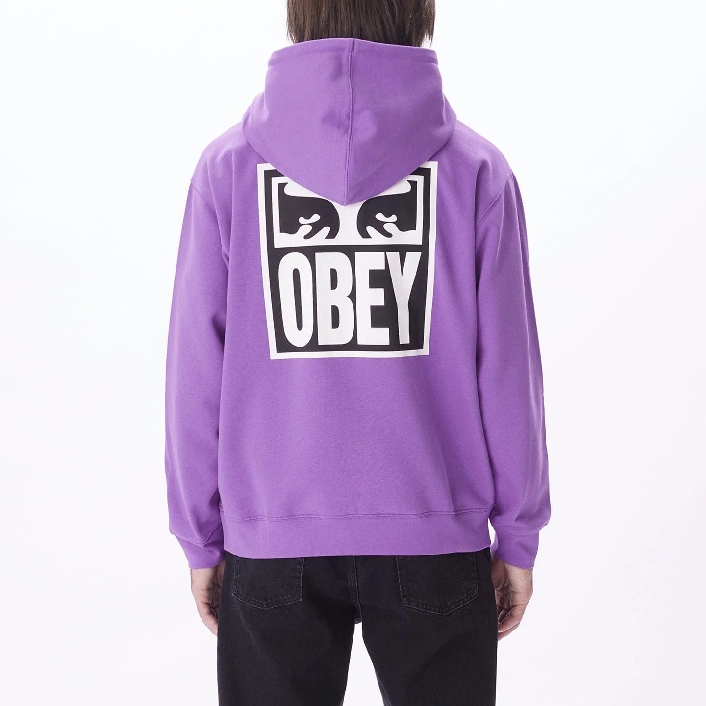 OBEY EYES ICON HOOD FLEECE - Image 4