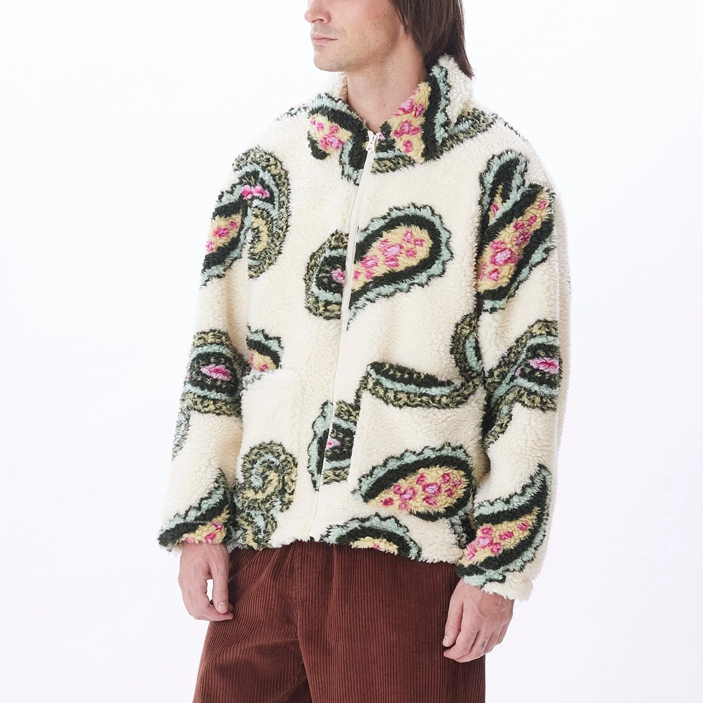 PAISLEY SHERPA JACKET - Image 2