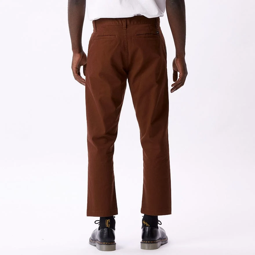 STRAGGLER FLOODED PANTS - SEPIA BROWN - Image 7