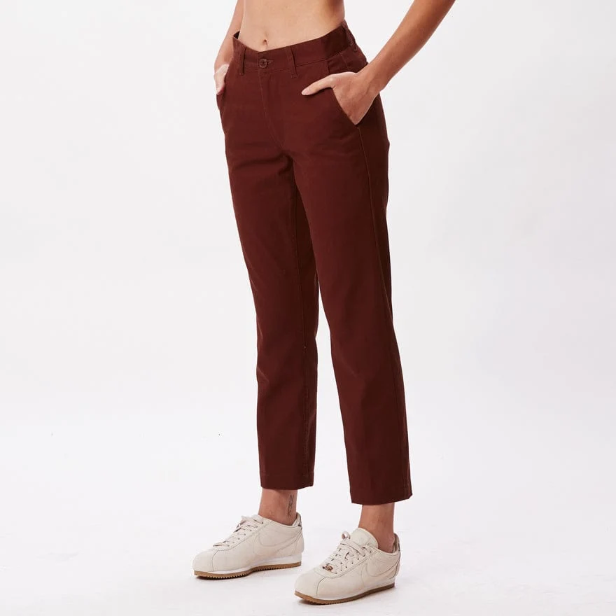 STRAGGLER FLOODED PANTS - SEPIA BROWN - Image 8