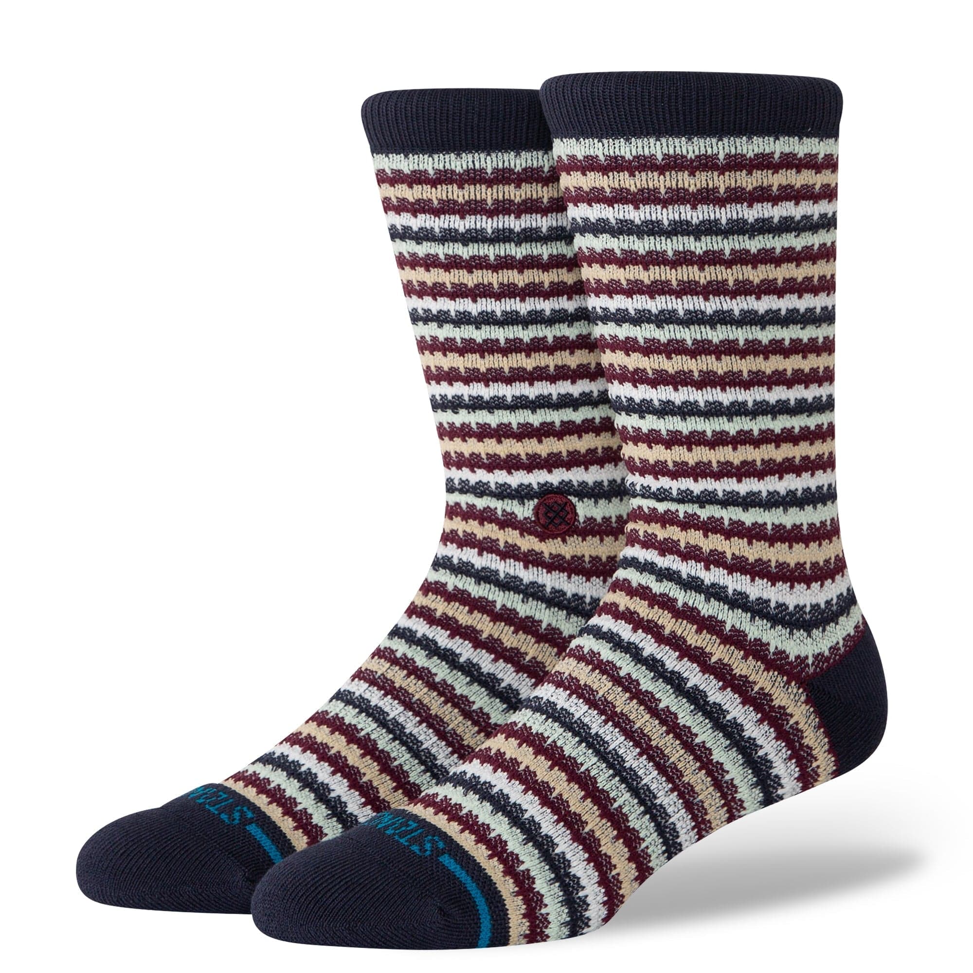 Chiclets Waffle Knit Crew